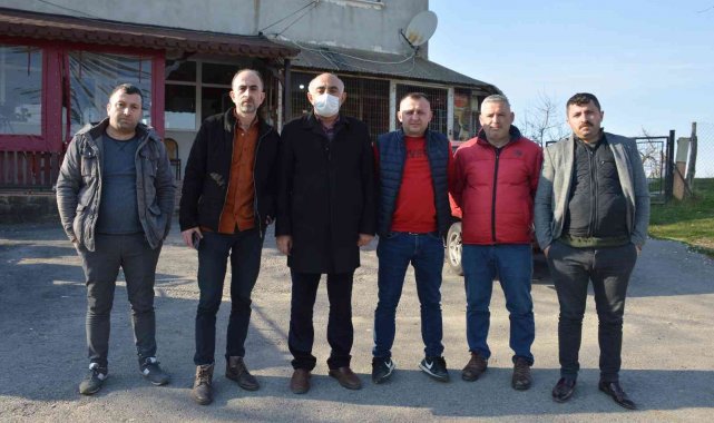 Zehirlendiği ileri sürülen köpek için bir araya geldiler