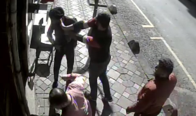 Zeytinburnu'nda öldüresiye dayak kamerada