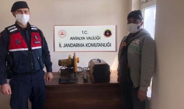 10 bin TL'lik inşaat malzemesi çalan şüpheli yakalandı