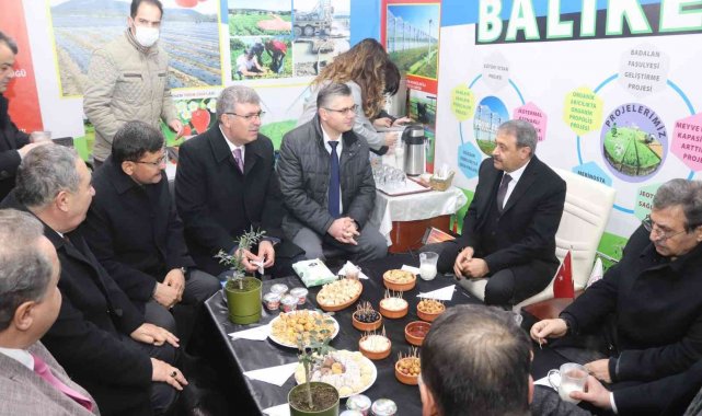 12'nci Kepsut Gıda ve Canlı Hayvan Fuarı kapılarını açtı