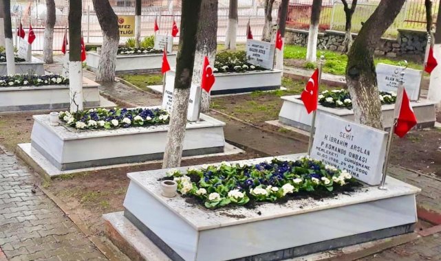 18 Mart öncesi Körfez Şehitliğinde yeni düzenleme