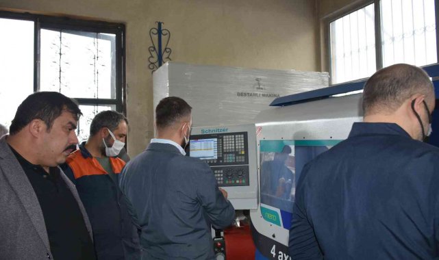 2 milyonluk yatırımla öğrenciler hem öğrenecek hem de üretecek