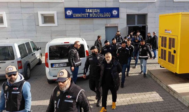 25 kişinin tutuklandığı suç örgütü operasyonunda 15 kişi daha adliyeye sevk edildi