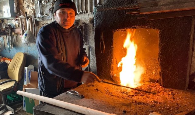 30 yılık demir ustası sanatını teslim edecek kimse bulamıyor