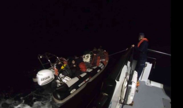 37 düzensiz göçmen kurtarıldı