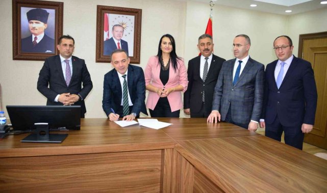 ''Köyümde Yaşamak İçin Bir Sürü Nedenim Var" projesi için protokol imza töreni yapıldı