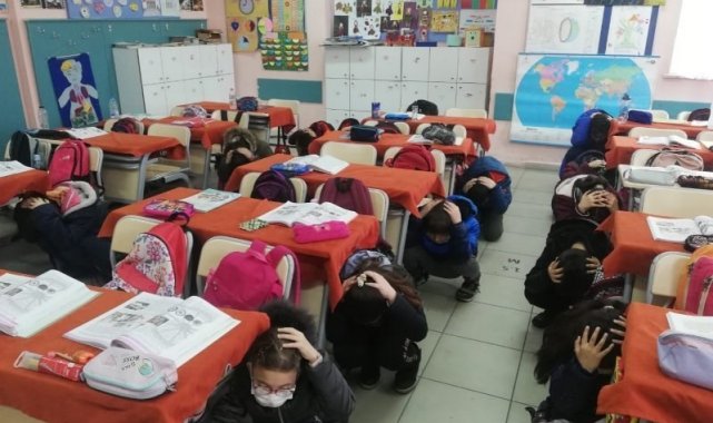 &#039;Afet Bilinci&#039; ve &#039;Yangın Farkındalık&#039; eğitimi verildi