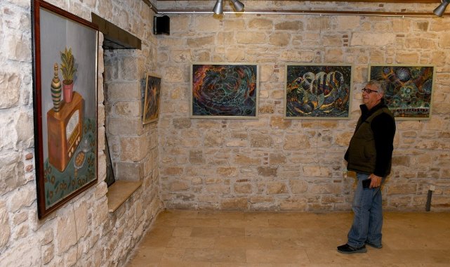 &#039;Duygumun İzdüşümü&#039; resim sergisi açıldı