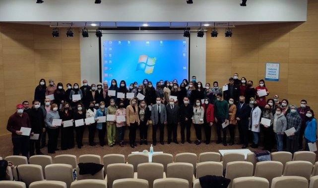 'Yarasız sağlık' projesinin eğitimleri tamamlandı