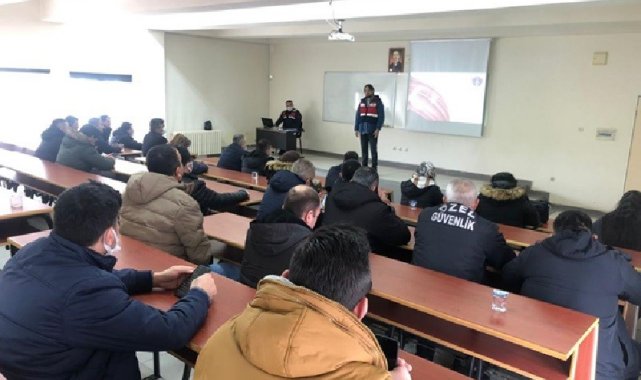 410 özel güvenlik personeline eğitim