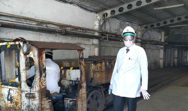 50 yılı geride bıraktı, madencilerin sağlığı ona emanet