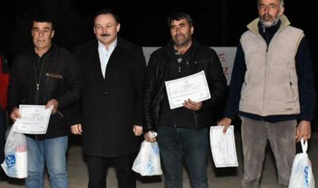 65 kursiyere törenle sertifikaları verildi