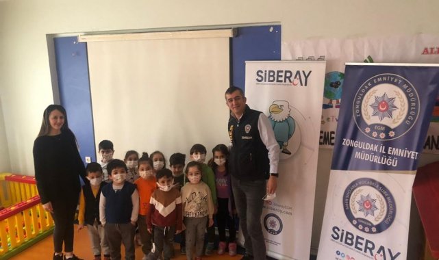 7 bin 187 öğrenciye Siberay farkındalık eğitimi