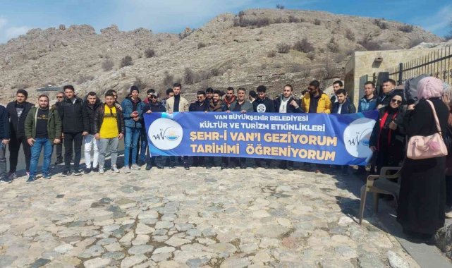 7 ülkeden 60 öğrenci Van'ı gezdi