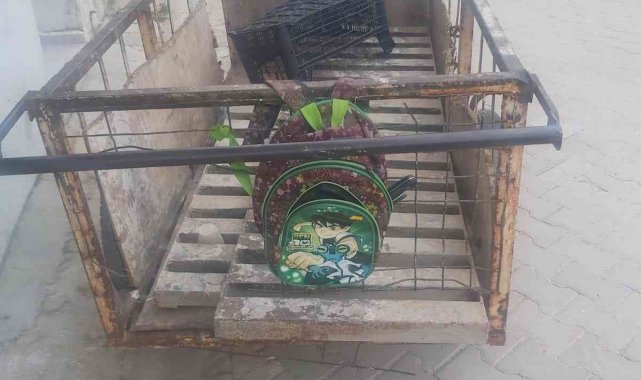 8 bin liralık mazgalları çaldı, yakalandı