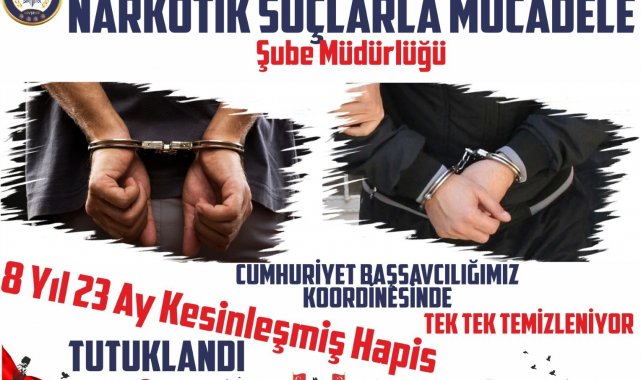 9 yıl cezası bulunan şahıs yakalandı