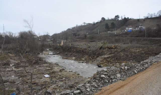Abalı Çayı Köprüsü onarıldı
