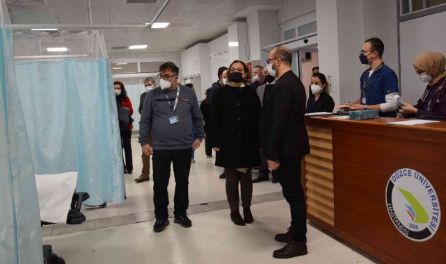 Acil servis sarı alanı yeniden düzenlendi