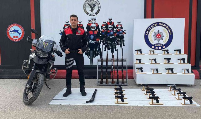 Adana'da 2 ayda 730 silah ele geçirildi