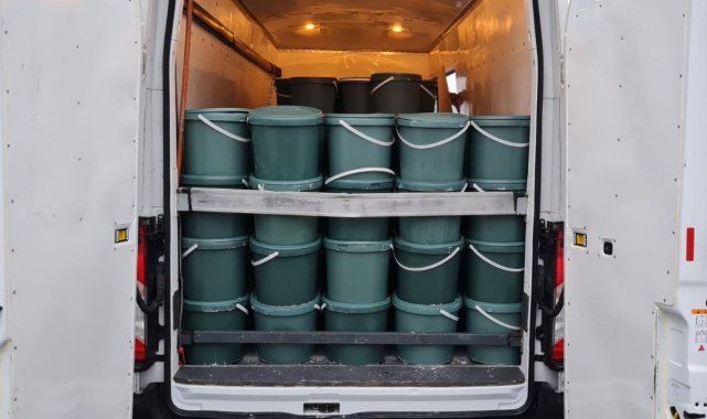 Adıyaman'da 3.4 ton kaçak hayvansal yağ ele geçirildi