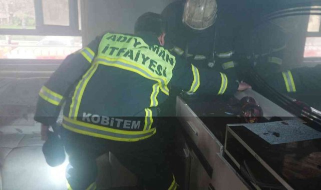 Adıyaman&#039;da, ikamet yangını korkuttu