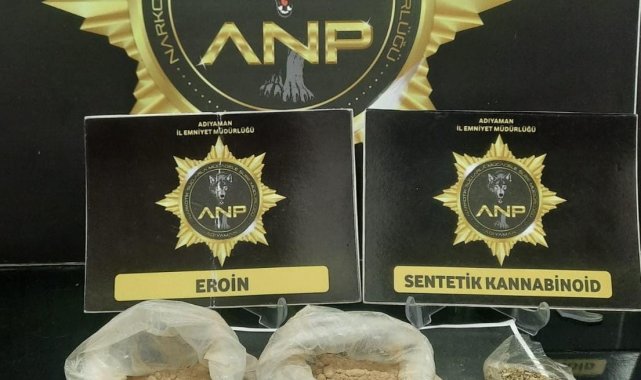 Adıyaman&#039;da uyuşturucu operasyonu