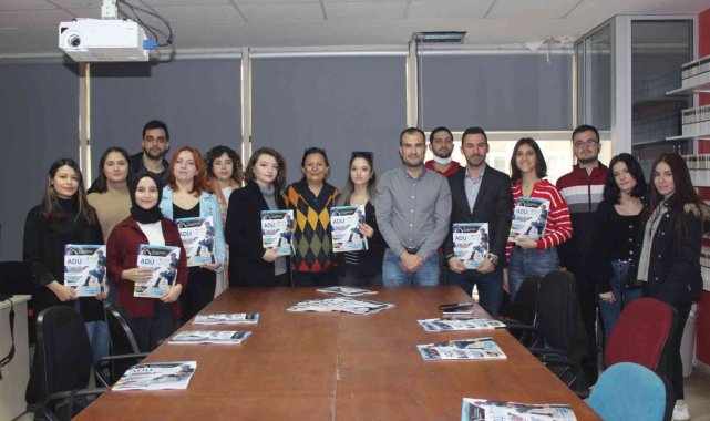 ADÜ İletişim Fakültesi öğrencilerinin hazırladığı ADÜDergi'nin ilk sayısı yayımlandı
