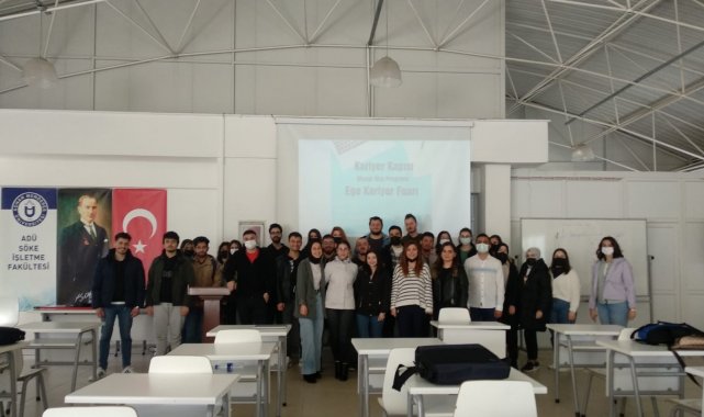 ADÜ'de 'Ulusal Staj Programı ve Ege Kariyer Fuarı' bilgilendirme toplantısı gerçekleşti