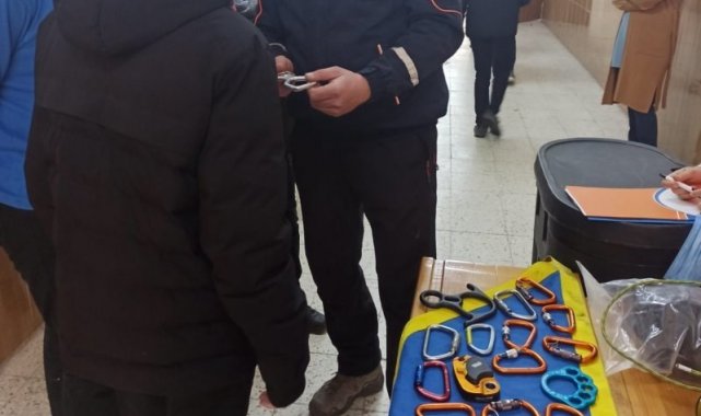 AFAD ekipleri lise öğrencilerini bilgilendirdi