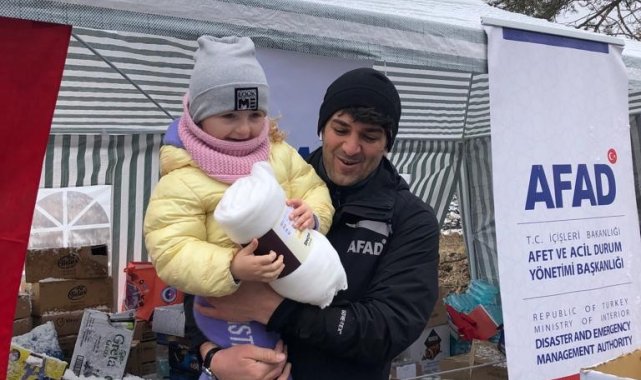AFAD&#039;dan Ukraynalılara yardım eli