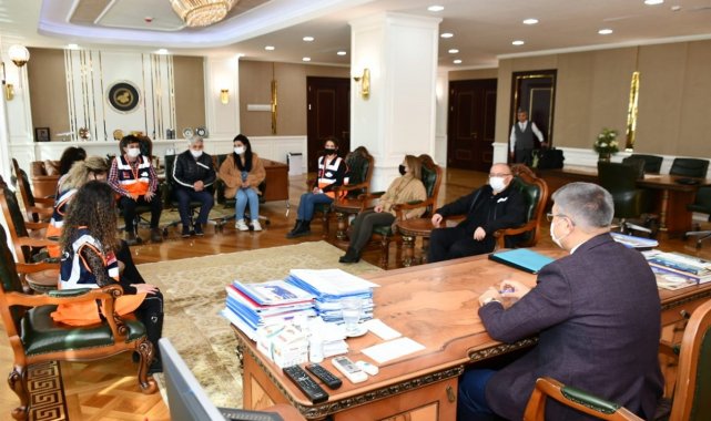 AFAD&#039;dan Vali Gürel&#039;e Deprem Haftası ziyareti