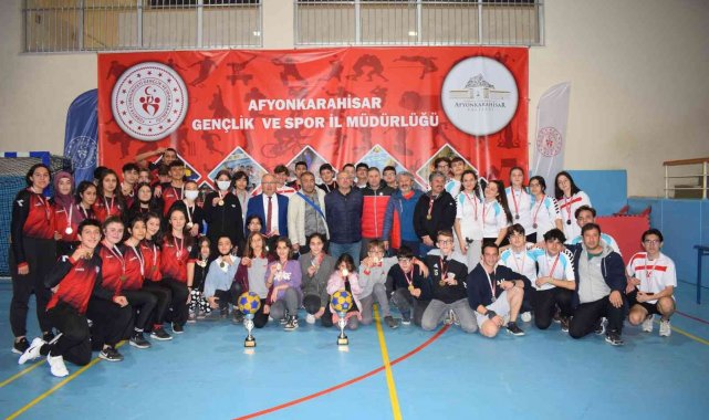 Afyon'da ilk kez korfbol oynandı