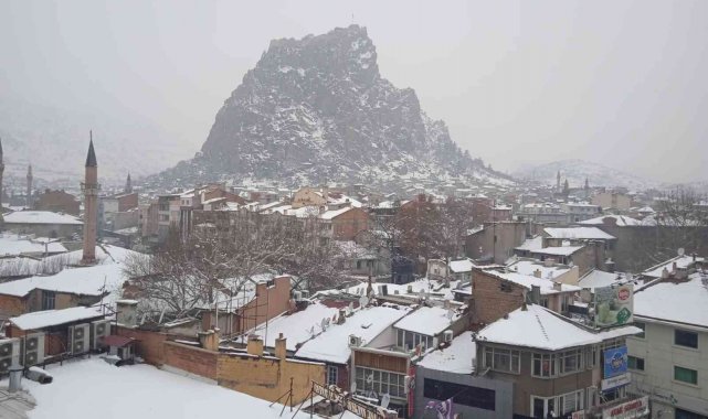 Afyonkarahisar&#039;da kar yağışı başladı