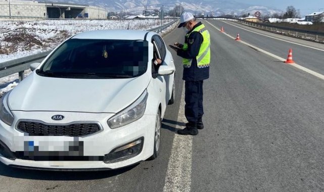 Agresif sürücülere ceza yağdı