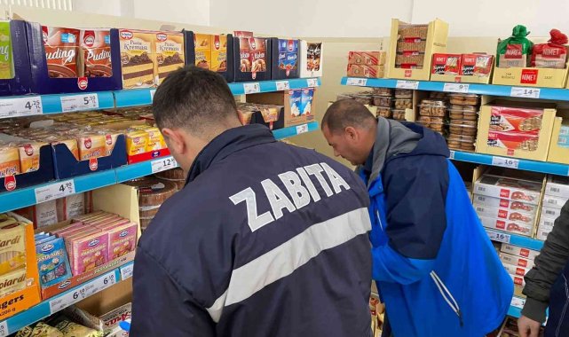 Ağrı'da zabıtadan marketlerde şeker ve yağ denetimi