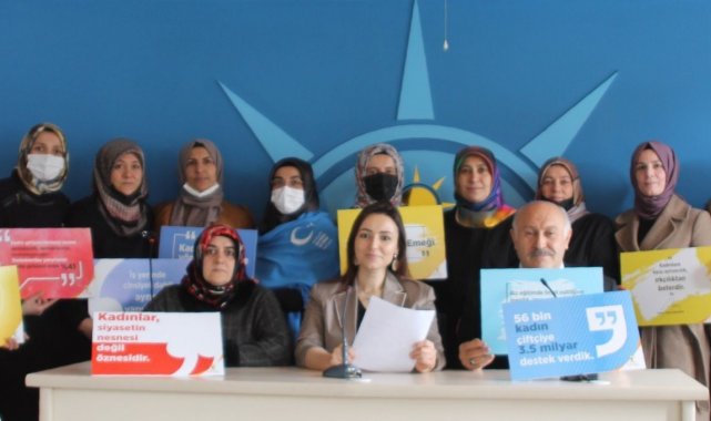 AK Parti Bayburt Kadın Kollarından 8 Mart Dünya Kadınlar Günü açıklaması