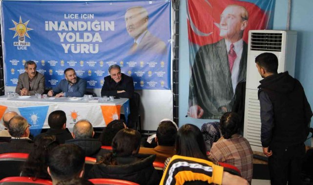 AK Parti Lice&#039;ye çıkarma yaptı