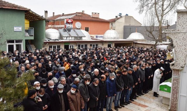 AK Parti Pazaryeri İlçe Başkanı Soydan'ın babası son yolculuğuna uğurlandı