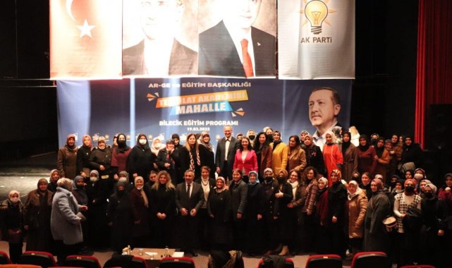 AK Parti Teşkilat Akademisi Mahalle Eğitim Programı Bilecik&#039;te yoğun katılım ile gerçekleştirildi
