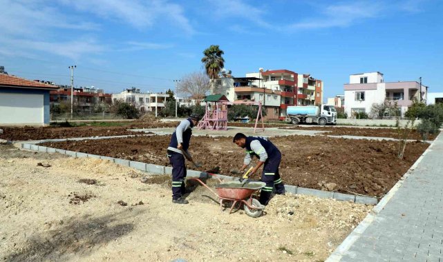 Akdeniz Belediyesi, Karaduvar&#039;a yeni bir çocuk parkı yapıyor