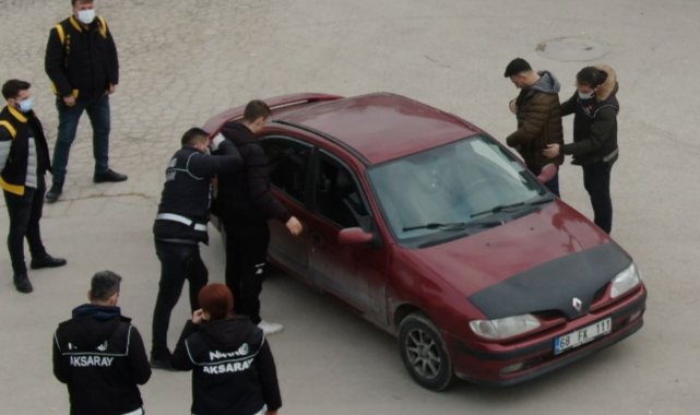 Aksaray'da KOM, NSM ve Asayiş ekipleri okul önlerinde kuş uçurmuyor