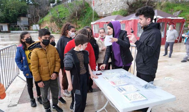 Alanya&#039;da labirent oryantiring etkinliği
