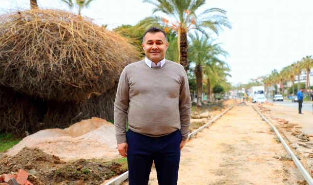 Alanya&#039;da sahil bandı düzenleme projesinde sona yaklaşıldı