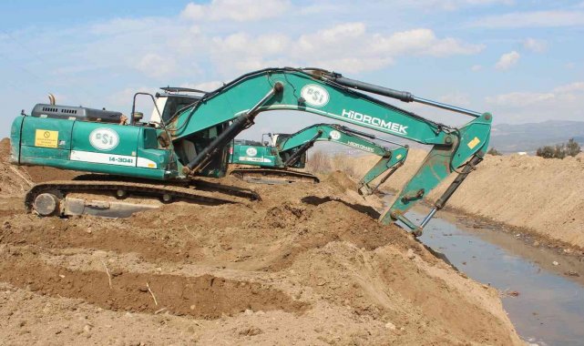 Alaşehir Çayı ıslah ediliyor