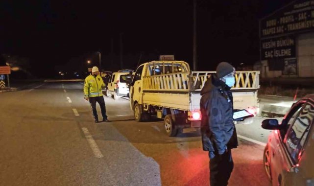 Alkollü araç kullanan sürücülere ceza yağdı