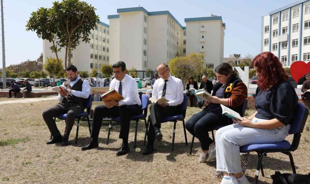 ALKÜ'de kitap okuma etkinliği
