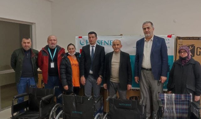 Almanya'dan Devrek'e yardım yağdı