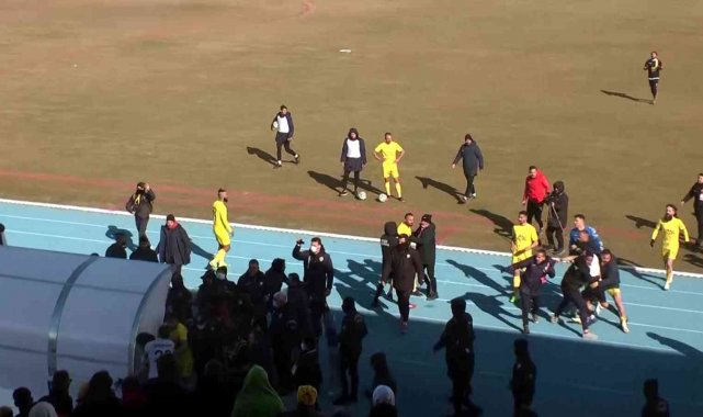 Amatör Lig'de maç bitti, kavga başladı