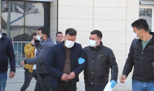 Antalya&#039;da gürültü cinayeti zanlısı adliyeye sevk edildi