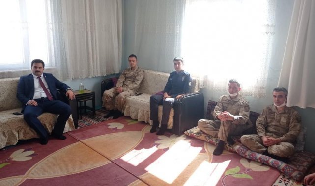 Arguvan'da şehit aileleri unutulmadı